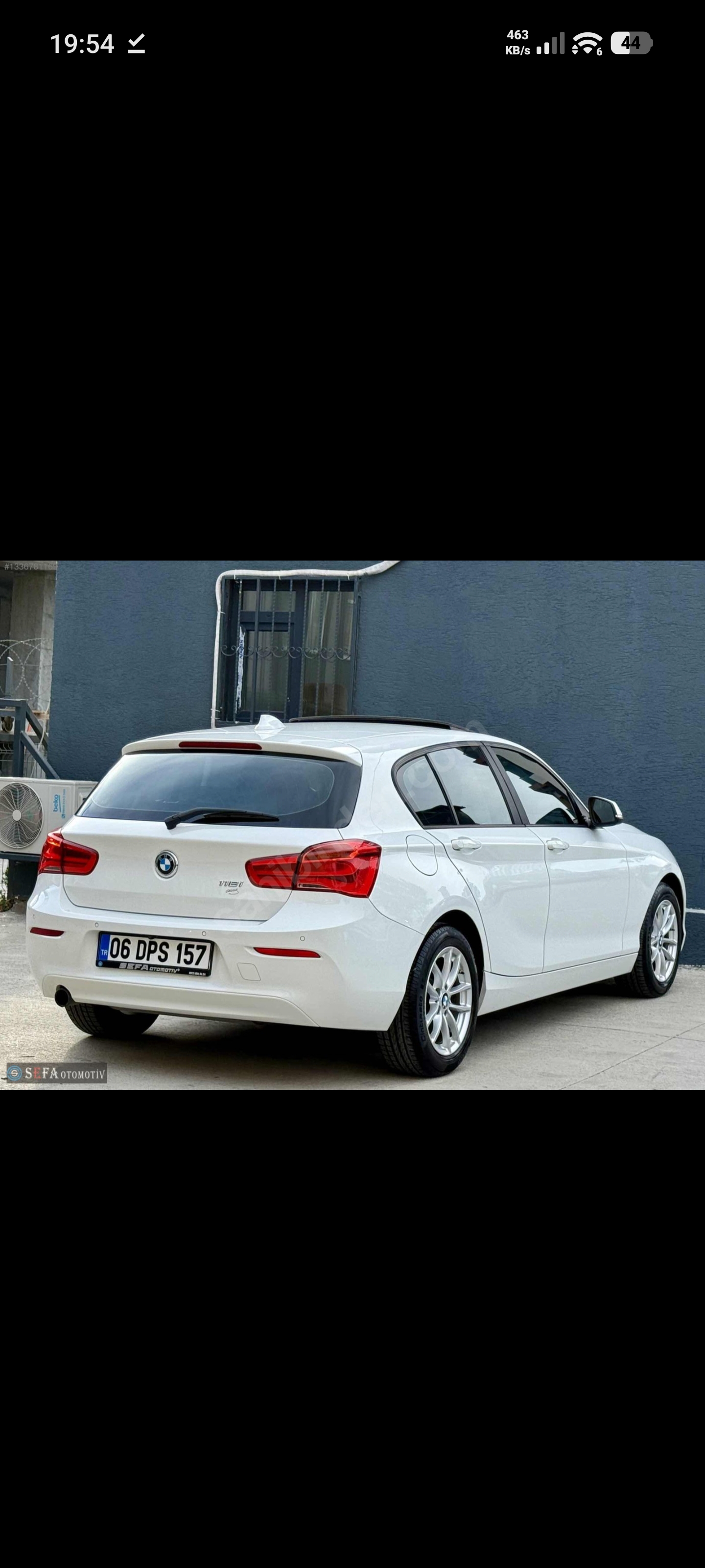 Temiz Ve Bakımlı Beyaz BMW 1 Serisi Hatchback